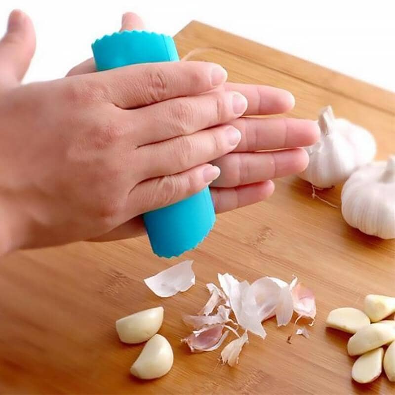 6Pcs Rolling Garlic Peeler