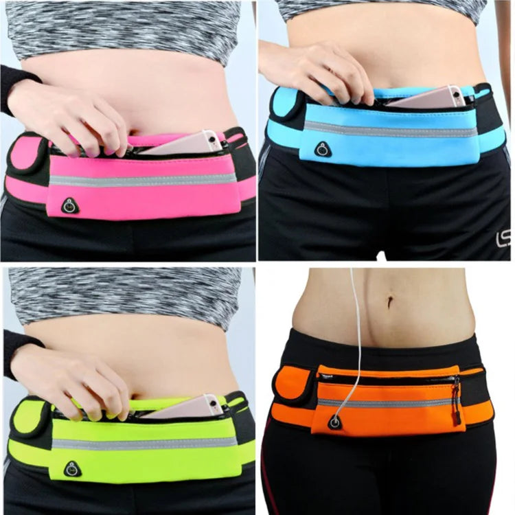 Slim Running Belt Fanny Pack,Waist Pack Bag for Hiking Cycling Workout