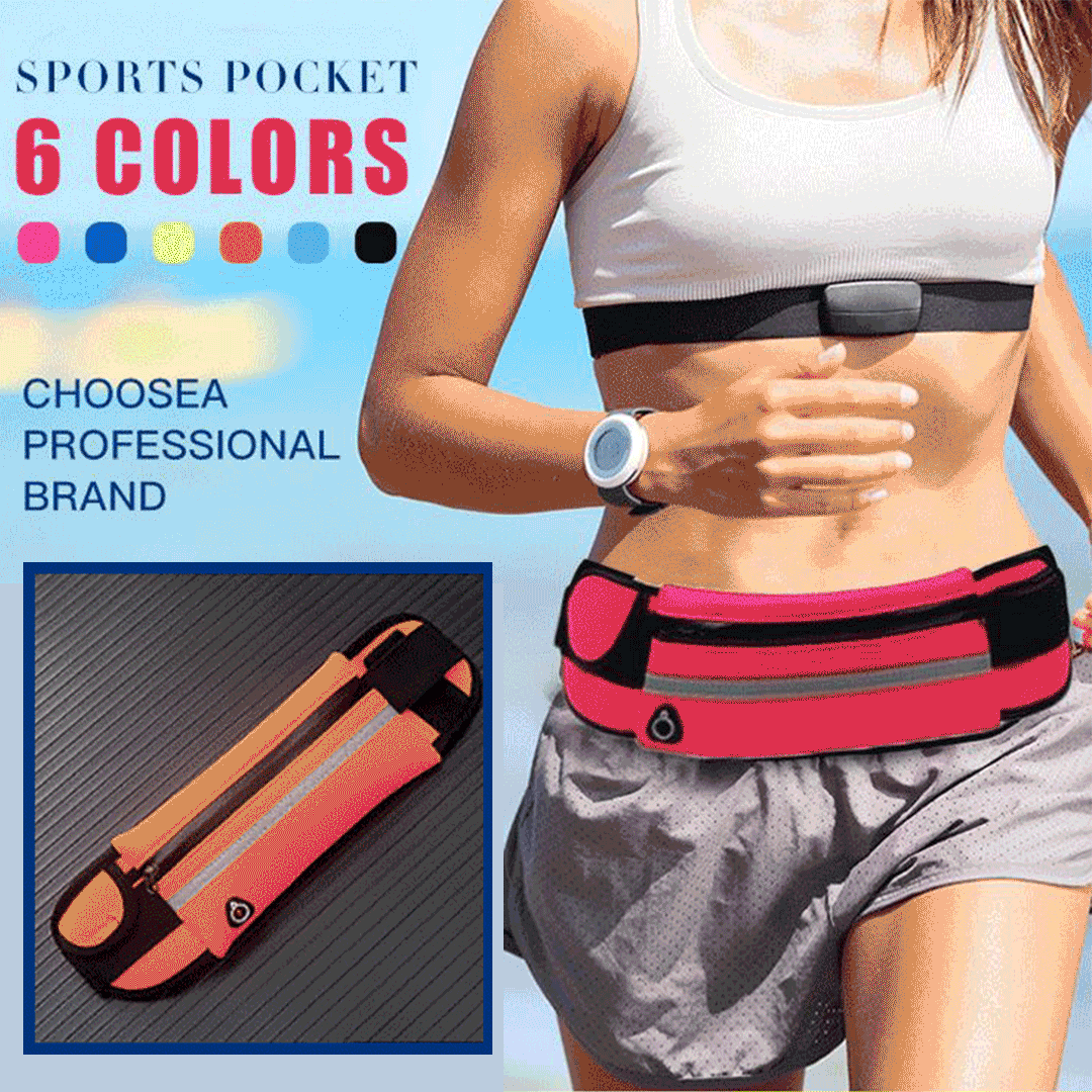 Slim Running Belt Fanny Pack,Waist Pack Bag for Hiking Cycling Workout
